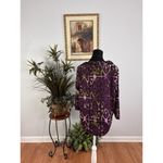 Multiples  Women Top PXL 3/4 Sleeve Pullover Boho Tropical Vacation Resort Y2K Photo 3