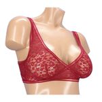 PINK - Victoria's Secret Victoria's Secret Very Sexy Sheer Lace Unlined Wireless Bralette small​ Photo 1