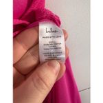 Lulus  Women’s Small Hot Pink Elegance with Ease Maci Wrap Dress New Photo 3