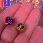 Radiant Fuchsia Stud Earrings Pink Photo 3