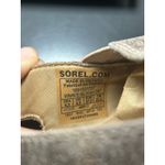 Sorel ‎ Sandals Ella Rose Gold Metallic Suede Leather Slingback Size 6.5 Photo 9