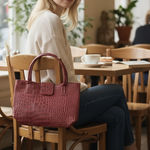 Faux Leather Croc Photo 0