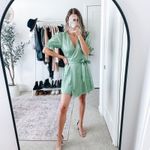 HOUSE OF HARLOW 1960 X REVOLVE Aja Green Wrap Mini Dress Size M Photo 10
