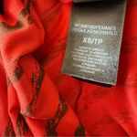 The North Face  Orange A-Line Mini Skirt with Ruched Detail‎ Photo 3