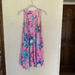 Lilly Pulitzer ‎ Melle Trapeze Dress XS  Coral Reef I'm So Jelly Photo 5