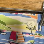 White Stag  Blue And‎ Pink Sailboat Print Skort Size Medium Photo 3