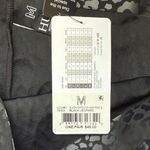 Hue NWT  Black Leopard Sleek Effects High-Rise Bike Shorts Size Medium Photo 7