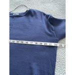 Style & Co Womens Long Sleeve Boat Neck Tunic Sweater Periwinkle Blue Size M Photo 6