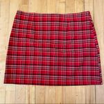 Wrapper Grunge Plaid Skirt Photo 2