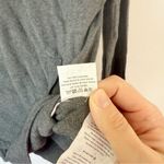 Naadam Silk Cashmere Hoodie Pullover Sweater Sz S Gray Photo 4