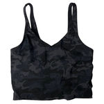 Sports Bra Small Gray Black Camo Activewear Gym‎ Yoga Athleisure Photo 0