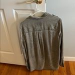 EXPRESS  Charcoal Casual Shirt Photo 2