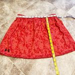 Under Armour reversible mesh mini skirt athletic orange gray small pull … Photo 4