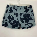 Loft Ann Taylor  Floral Print Linen Blend Shorts‎ Size 0 Photo 2
