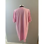 Vtg Christmas Dalmation Puppies Night Shirt One Size Pink Morehead Inc Air Waves Photo 4