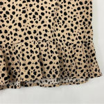 Lottie Moss Pacsun  Cheetah Print Ruffle Skirt‎ Size Small Photo 1
