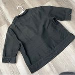 Silkland Collection Shirt silk boxy butto up womens Black (xlarge) classic vtg Size XL Photo 3