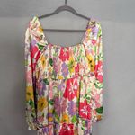 143 Story  By LineUp Floral Maxi Dress Smocked Bodice Spring Easter Medium Modest Photo 2