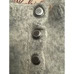 Woolrich 1980s Rugged Outdoorwear Gray Heather Wool Henley Sweater
size medium Photo 5