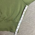 Nike  Olive Green Hoodie Oversized Center Logo Hoodie size Large Photo 2