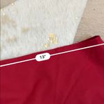 SheIn  red zip side slit hem skirt Photo 3