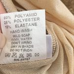 Gottex VINTAGE SQUARE NECK SEXY PINUP GLITTER BRONZE 1 PC BATHING SUIT S Photo 6