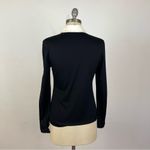Akris  Black & White Color-block Button Down Shirt Photo 4