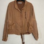 Young Fabulous and Broke 100% Tencel Zip Up Jacket Size Medium Photo 0