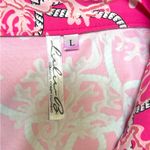 Lulu B Women’s Pink White Rope Coral Tie Belt Athletic Sleeveless Dress Sz Large Photo 4