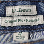 L.L.Bean Original Fit Relaxed Jeans Size 14P Photo 4