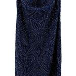 Sue Wong Nocturne Mini Strapless Dress Embellished Beaded Evening Navy Blue 4 Photo 0