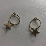 Brandy Melville Gold Star Earrings Photo 0