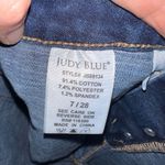 Judy Blue skinny boutique stretchy multi button 7/28 jeans Photo 2