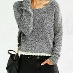 Urban Outfitters UO Kimchi Blue marled cropped sweater size xs Photo 0