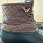 Sperry  Saltwater Quilted Waterproof Duck Boots Gray Blue  Women’s Size 6.5 Photo 12