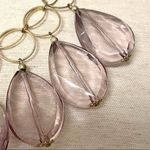 Gold tone large bead statement necklace Photo 1