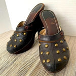 Cindy Says‎ navy Blue Slides. Size 6 Photo 0