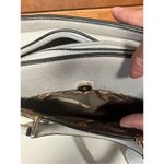 No brand Tote/shoulder/Grained / Lt Gray /Black Trim Bag NWOT Gray Photo 7