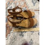 Steve Madden Luna Wooden Clog Ankle Strap Platform Y2K Heeled Sandals Size 8 Photo 6