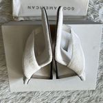 Good American NEW Women’s Cinderella wedge Sandals in white size 7 Photo 7