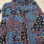 Evan’s women’s button down long‎ sleeve Size 26 Photo 3