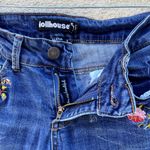 Dollhouse Floral Embroidered Distressed Alexa Skinny Jeans 5 Photo 2