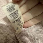 Karl Lagerfeld Pearl Trim Pink Open Shawl Wrap Rayon Photo 2