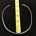 Sterling 925 Silver Collar Choker Necklace Photo 1