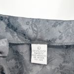 Womens Vintage 90s Whimsigoth Dark Romantic Black Floral Jacquard Dress Size L Size L Photo 4