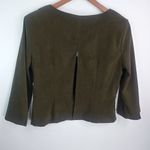 DJ Summers 14 Chocolate Zip Suit Top Plus Funeral Brown Photo 8