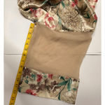 Vintage Inner Most Robe Women's Size Small Silky Kimono Style Floral Glam Sheer Gold Photo 5