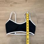 CSB SERENITY AYLA CROP Two Tone Sports Bra Black Photo 1