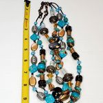 Paparazzi Chunky Multi Strand Beaded Necklace Lobster Closure 18" Photo 3