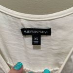 Who What Wear Tiered Ruffle Tank Top Cream Size XS Photo 6